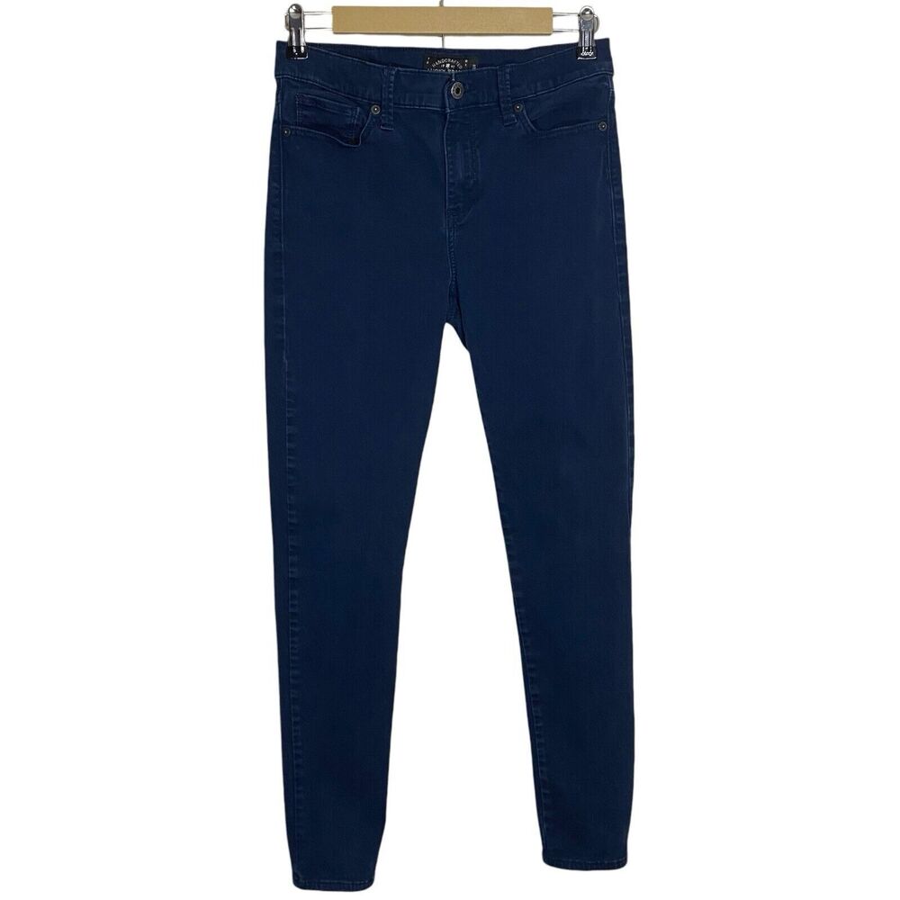 Lucky Brand Jeans Womens 6 (28x28) Navy Blue Brooke Legging Stretch Ultra Soft